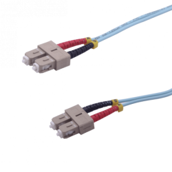 15mt SC-SC OM3 MultiModo MM Duplex Jumper Fibra 3.0mm 50/125um LSZH