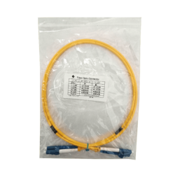 1mt LC-LC MonoModo SM Duplex Jumper Cable Fibra 3.0mm 9/125um