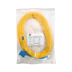 10mt SC-FC MonoModo SM Duplex Jumper Cable Fibra 9/125um 3.0mm