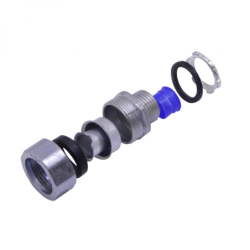 Metalico 20mm 1/2-Pulg Prensa Estopa para Flexible Aislacion IP65