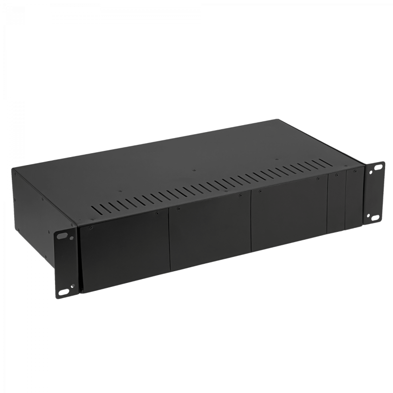 Chasis para Montaje en Rack 14-Bahias Media Converters MCxxx Dual-Fte