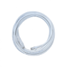 LINKMADE 5mt Cat6 U/UTP Blanco LSZH Cable Patch Inyectado Multifilar
