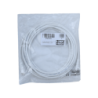 LINKMADE 5mt Cat6 U/UTP Blanco LSZH Cable Patch Inyectado Multifilar