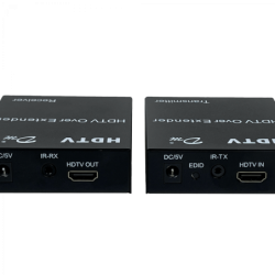 HDMI 1080p Extension-UTP+IR CAT5E/CAT6 120mts inc-5V-2A