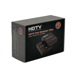 HDMI 1080p Extension-UTP+IR CAT5E/CAT6 120mts inc-5V-2A