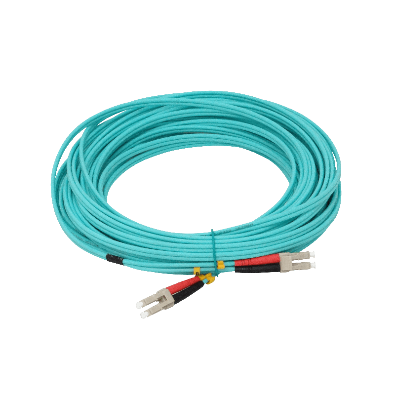 15mt LC-LC OM3 MultiModo MM Duplex Jumper Fibra 3.0mm 50/125um LSZH