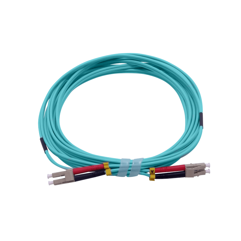 5mt LC-LC OM3 MultiModo MM Duplex Jumper Fibra 3.0mm 50/125um LSZH