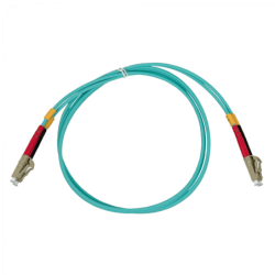 1mt LC-LC OM3 MultiModo MM Duplex Jumper Fibra 3.0mm 50/125um LSZH
