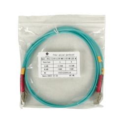 1mt LC-LC OM3 MultiModo MM Duplex Jumper Fibra 3.0mm 50/125um LSZH