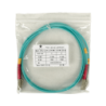 1mt LC-LC OM3 MultiModo MM Duplex Jumper Fibra 3.0mm 50/125um LSZH