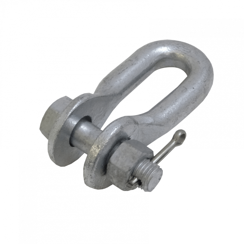 Directo-a-Cruceta 70kN Acero Galvanizado U-SHACKLE p/Preformada