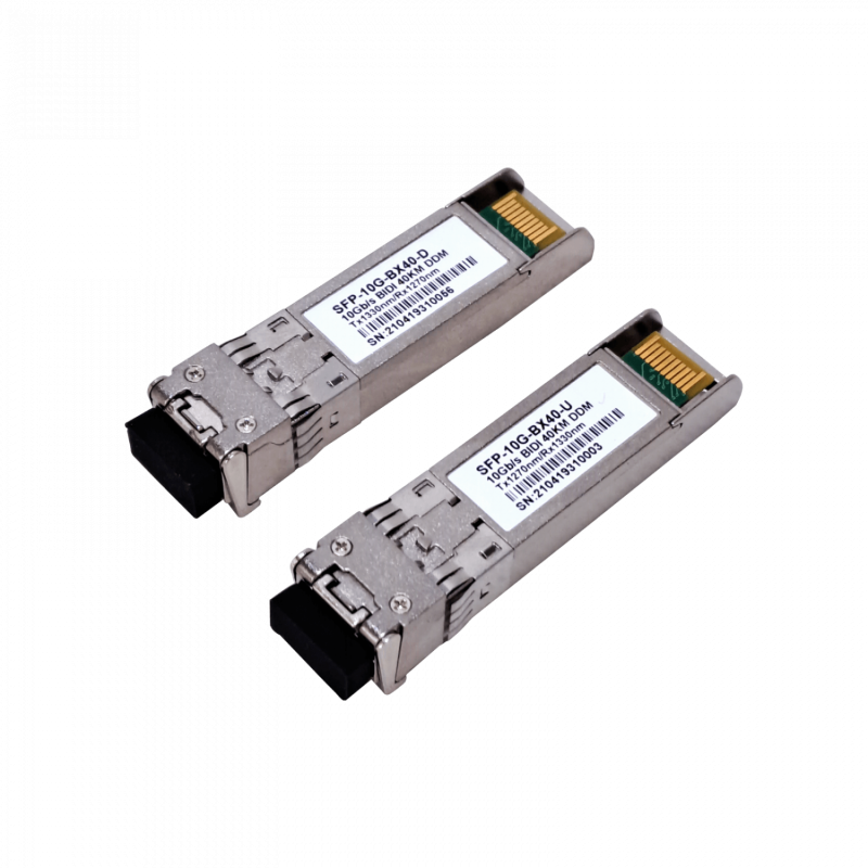 FIBRA SFP+10G SM 40km DDM(WDM) inc-2-unids 1270/1330nm Modulos 1-LC