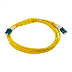 LSZH 2mt LC-LC MonoModo SM Duplex Jumper Cable Fibra 3.0mm 9/125um