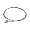 LC/UPC OM3 Multimodo 1,5mt 4-Unidades Pigtail 50/125um 0,9mm 150cm