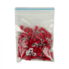 Ojo-4,3mm 0,5-1,5mm2-Cable 100-unids. Conector Rojo Aislado PVC