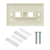 FURUKAWA para 2-Keystone Faceplate Blanco Plano 2P 70x114mm 35050017