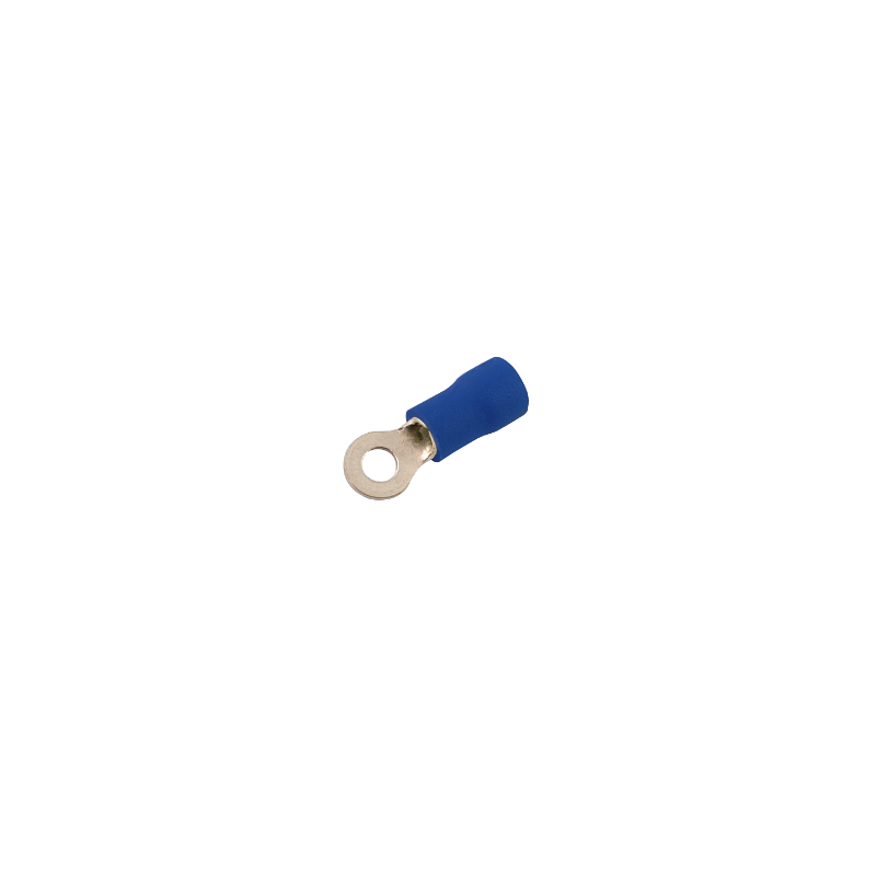 RV2-3 Ojo-3,2mm 1,5-2,5mm2-Cable 100-unids. Conector Azul Aislado PVC