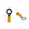 RV5.5-8 Ojo-8,4mm 4-6mm2-Cable 50-unids. Conector Amarillo Aislado PVC