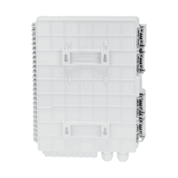 Blanca 16-CL-Rectang 2-Estopa IP65 c/Llave Caja Fibra NAP req-coplas