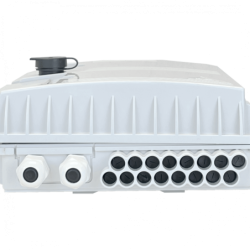 Blanca 16-CL-Rectang 2-Estopa IP65 c/Llave Caja Fibra NAP req-coplas