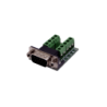 Conector DB9-Macho DE-09/M Atornillable Terminal-Regleta req-FP1MV