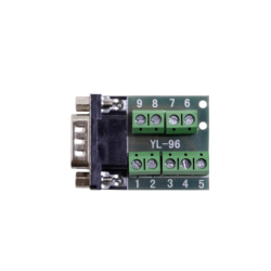 Conector DB9-Macho DE-09/M Atornillable Terminal-Regleta req-FP1MV
