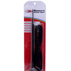 INTROTECH Ganancia20 Antena TV-Digital 447-855MHz BaseMagnetica F-M-5m