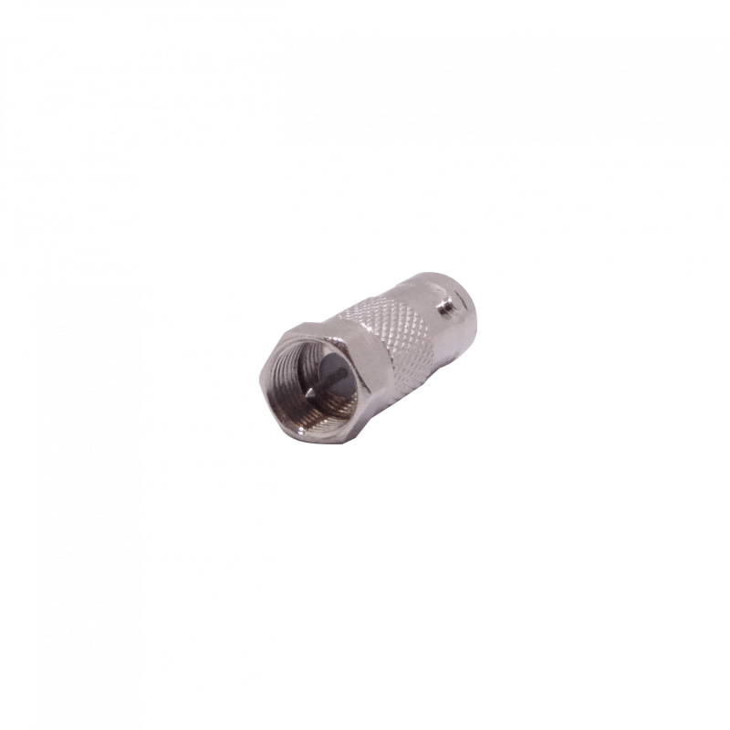 Copla F-Macho a BNC-Hembra Convertidor Coaxial F-BNC