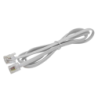 1mt Cable Telefonico 4-Conductores RJ11/14 M-M 6P4C