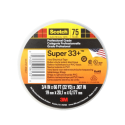 3M Cinta Aisladora Dielectrica Vinilica PVC 19mm x 20mt x 0,178mm