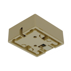 Roseta RJ11/RJ14 6P4C Telefono Sobrepuesta Blanca
