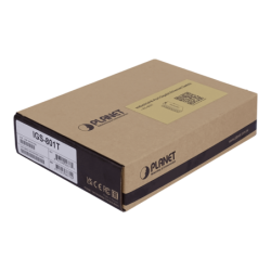 PLANET 8-1000 Switch Indust no-Admin Riel-DIN Gigabit req-12-48DC/24AC