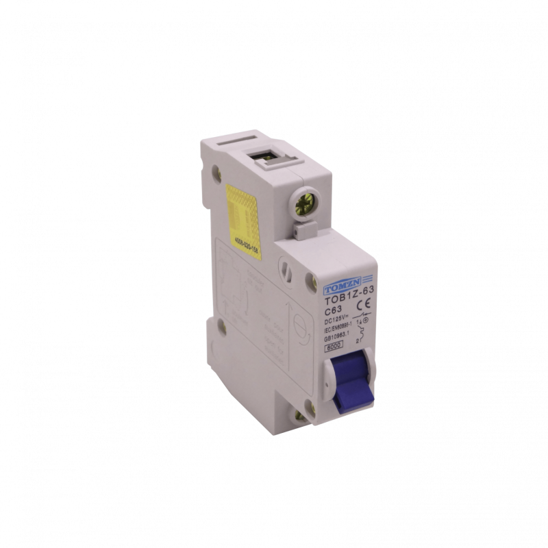 TOMZN 63A 125VDC C-Continua Interruptor Automatico Termomagnetico C63