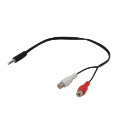 3,5mm-M 2-RCA-H 0,2mt...