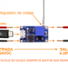 Boost Ajustable AumentaVoltaje in:2-24VDC USB/2-pin out:5-28VDC 2A-Max
