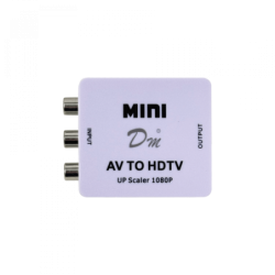 3-RCA-H-in 1-HDMI-out Convertidor Video 720p/1080p req-5V-USB