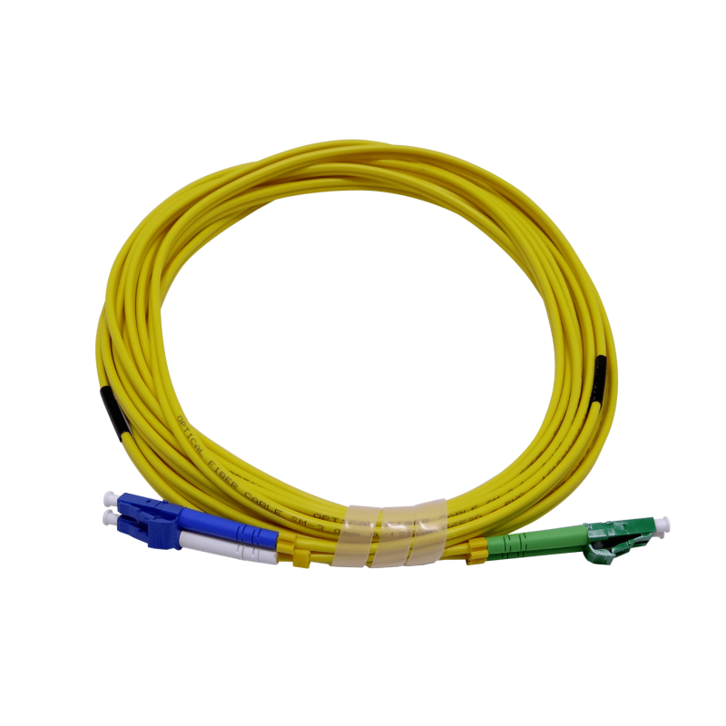 5mt SM LC/UPC-LC/APC MonoModo SM Duplex Jumper Cable Fibra 3.0mm 9/125