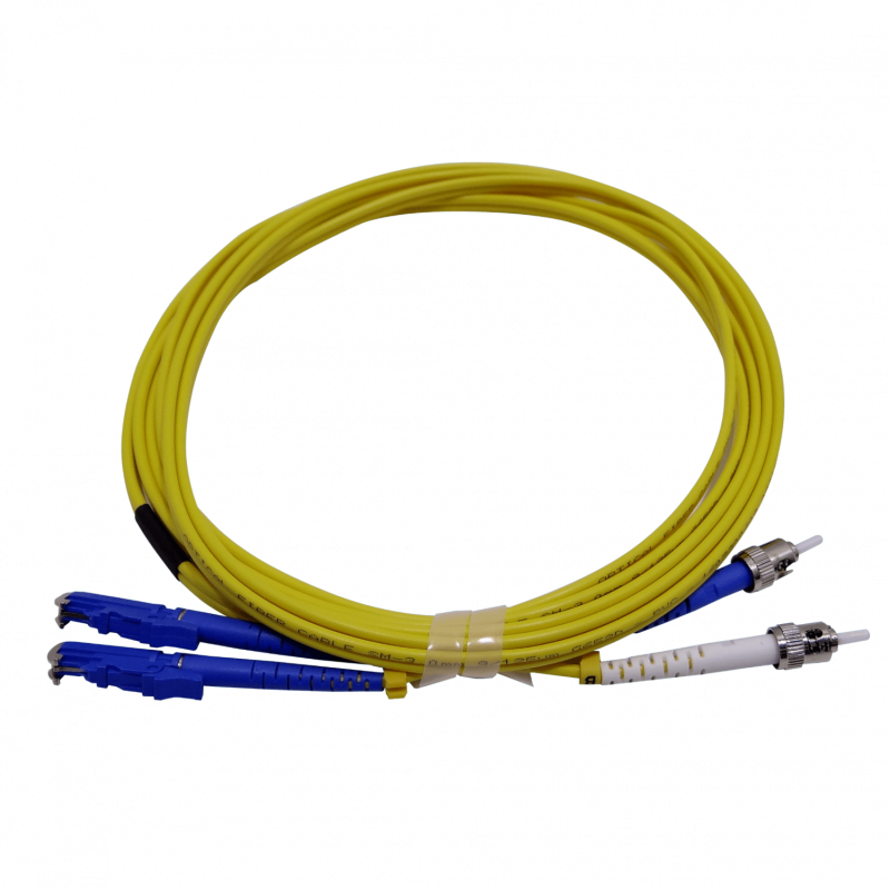 3mt E2000/UPC-ST/UPC MonoModo SM Duplex Jumper Cable Fibra 3.0mm 9/125