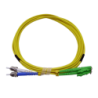 3mt E2000/APC-ST/UPC MonoModo SM Duplex Jumper Cable Fibra 3.0mm 9/125