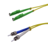 3mt E2000/APC-ST/UPC MonoModo SM Duplex Jumper Cable Fibra 3.0mm 9/125