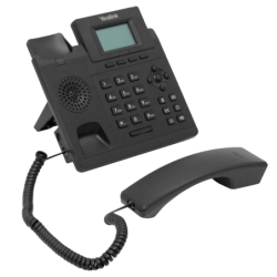 YEALINK 1-SIP 2-LAN inc5V3W PoE-af RJ9-Audif Pant-no-ilumi Telefono IP