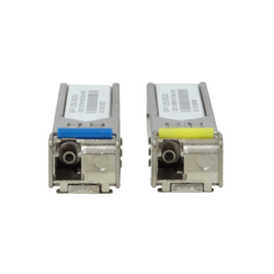 1-LC 20km Pareja SFP WDM Bidireccional 1550nm/1310nm 1,25Gbps BX20 U+D