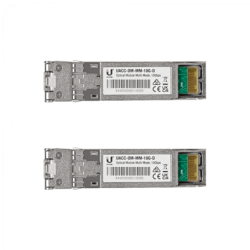 UBIQUITI 2-unids SFP+ MM 10Gbps 300mt 850nm 2-LC DDM UACC-OM-MM-10G-D
