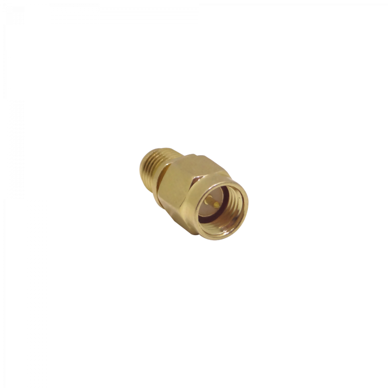RPSMA-Hembra .SMA-Macho Adaptador Copla Coaxial