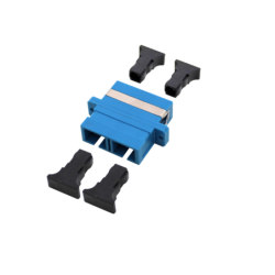 SC-SC Azul SM DX-Duplex Copla p/Fibra Adaptador p/Cabecera-CL/Caja