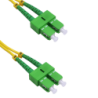 1mt SC/APC-SC/APC MonoModo SM Duplex Jumper Cable Fibra 9/125um LSZH