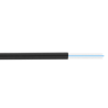 Negra 1-Fibra-SM-G652D 500mt Drop Interior 2-Portantes-FRP LSZH 3x2mm