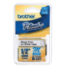 BROTHER 12mm Negro en Fondo Blanco Cinta 8mt p/PT-90