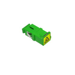 Auto-Tapa SC-SC/APC Verde SM SX-Simplex Copla Adaptador p/Cabecera-CL